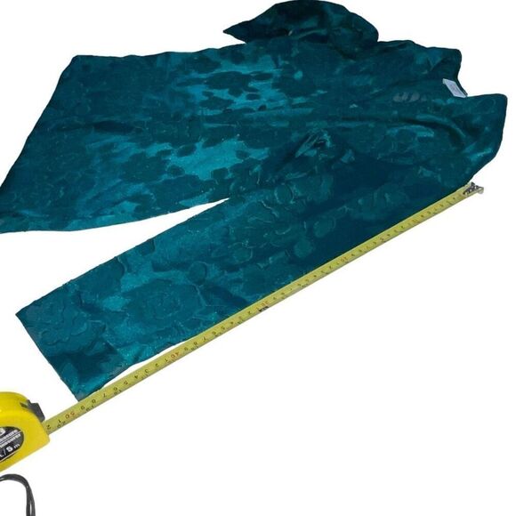 Victoria’s Secret Dark Green Floral Partial Sheer Pajama Top - Size XS - Picture 5 of 7